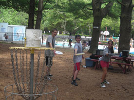 Camp Activities Discgolf